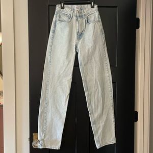 Light wash BDG straight leg jeans